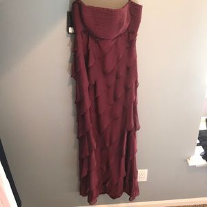 Formal dress with matching shall